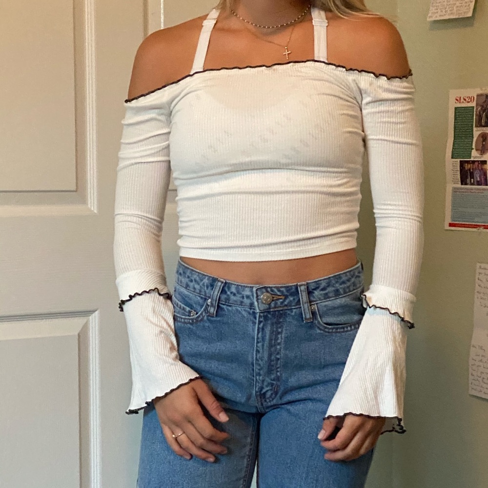 Cropped blouse